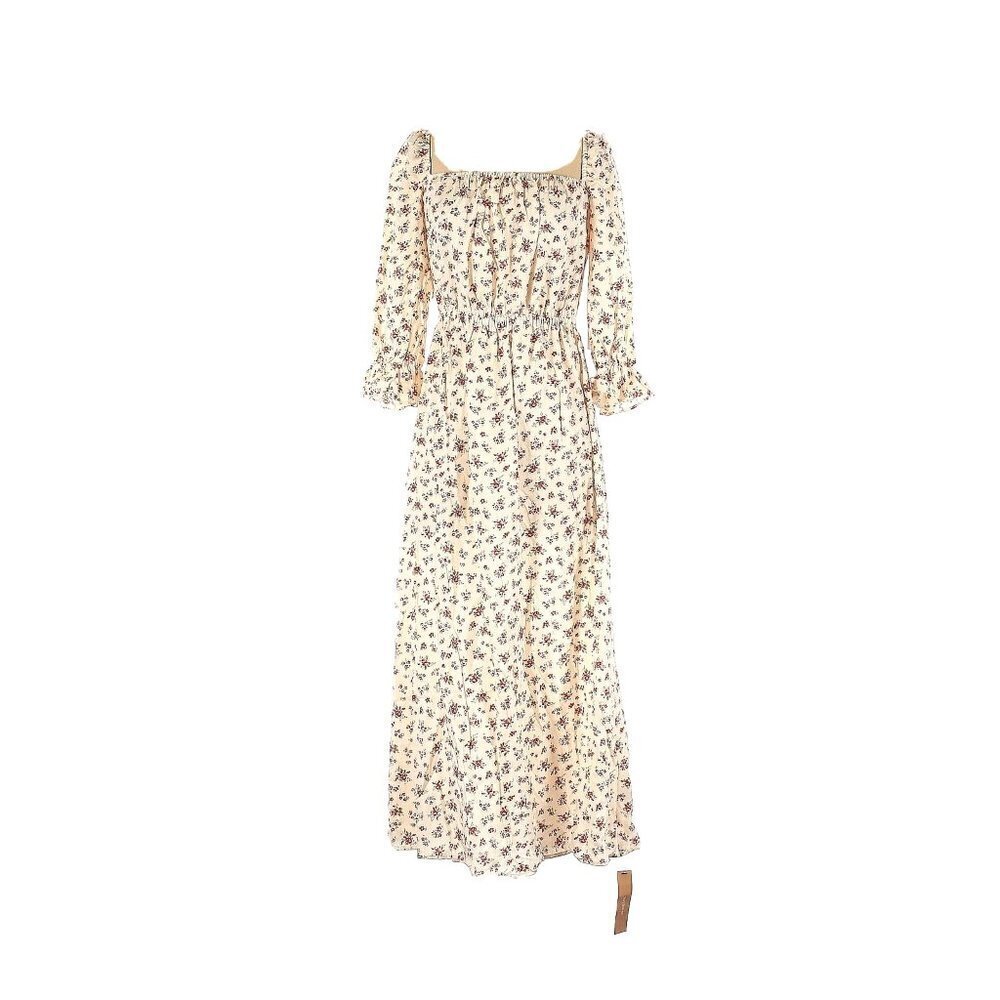 NWT Reformation Karly in Colette Square Neck Floral Maxi Dress S